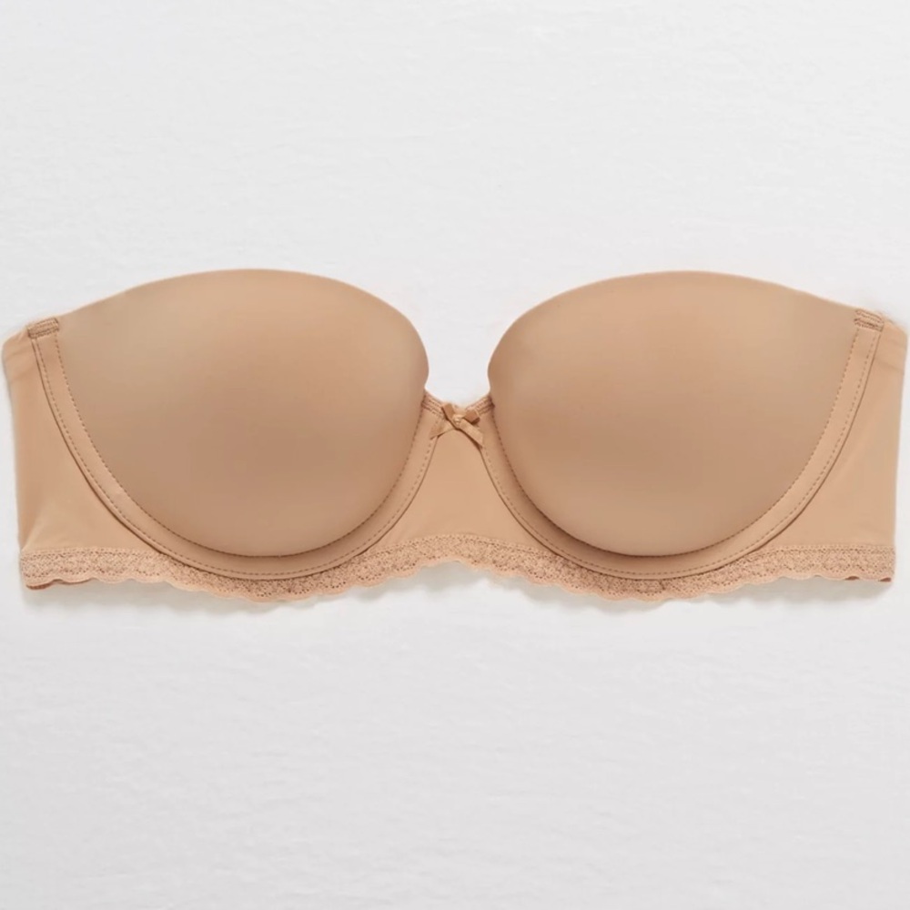 Aerie Strapless Nude Bra